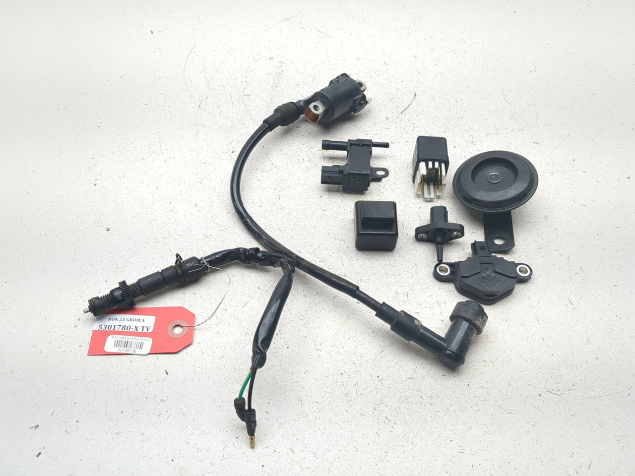リクエスト 24点 21-25 Honda Grom MSX125 Relay Set Ignition Coil Rear Brake Switch