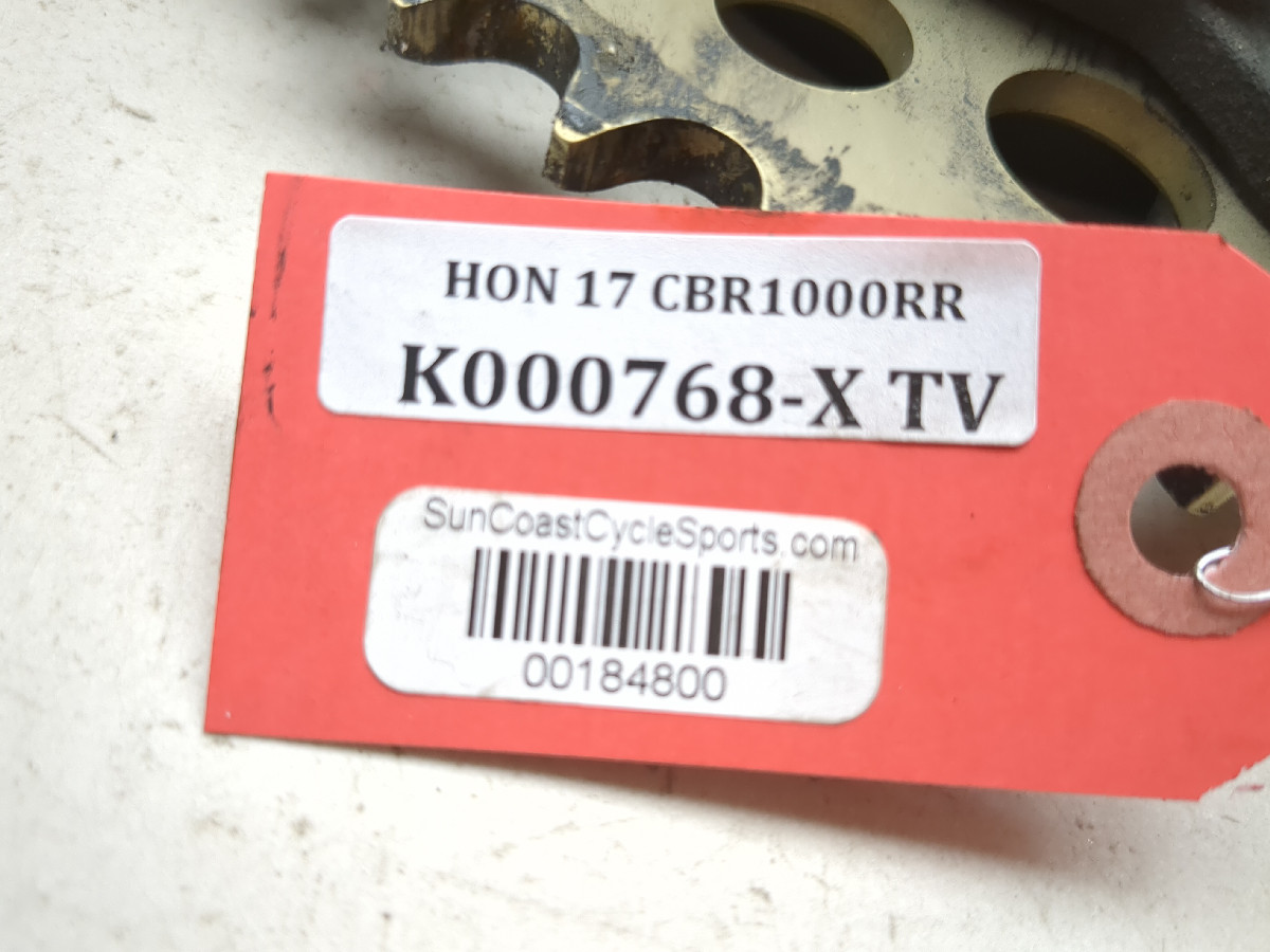 17-23 Honda CBR1000RR RENTAHL Rear Wheel Cush Drive Sprocket Hub