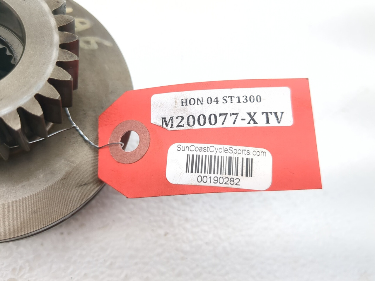 03-10 Honda ST1300 Alternator Drive Shaft And Damper Gear Assembly