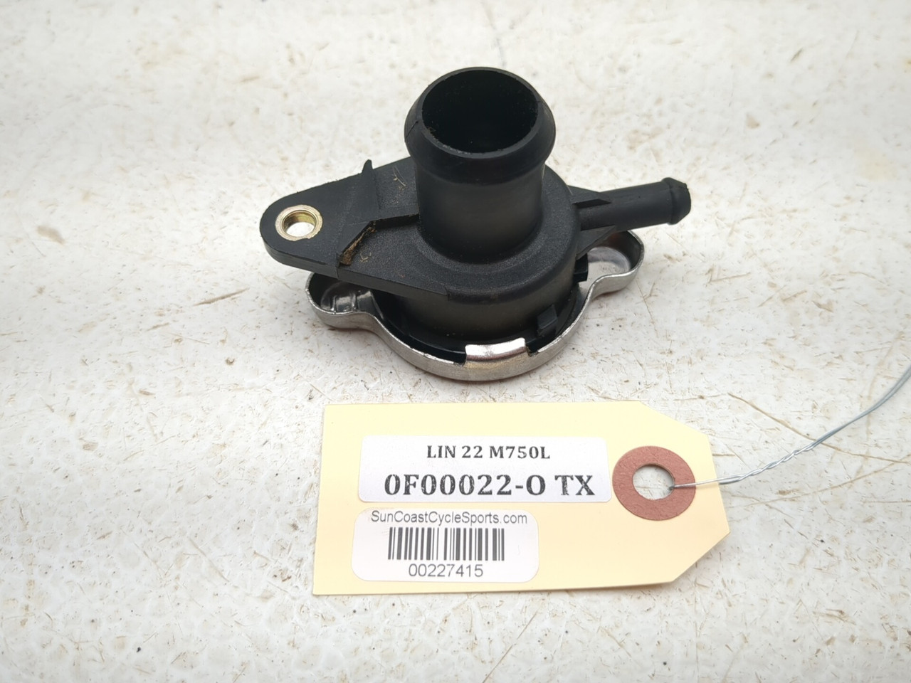 18-24 Linhai M750L Neck & Cap Radiator Filler Neck 22907 - Sun