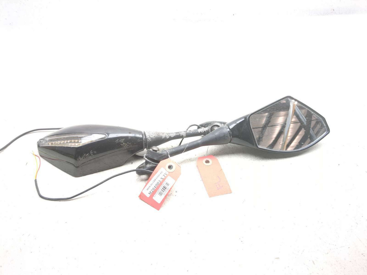 06 07 Honda CBR1000RR CBR 1000 Front Rearview Mirror Turn Signals