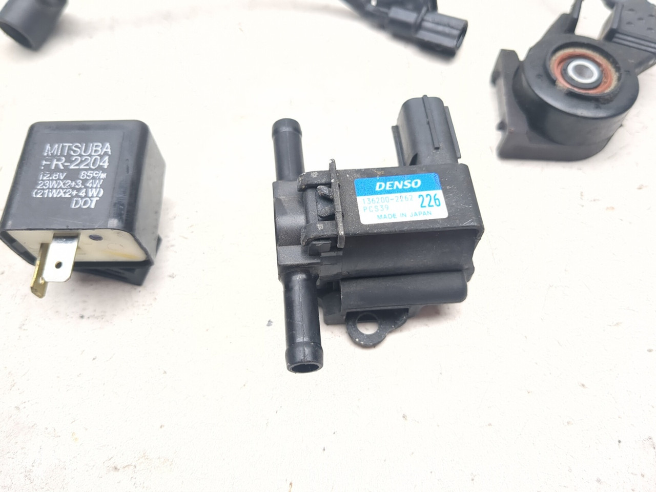11 Honda PCX 125 Relay Set Purge Control Solenoid Horn Kickstand