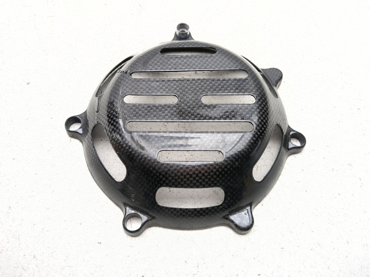 03-06 Ducati 749 999 Right Clutch Cover Carbon Fiber - Sun Coast