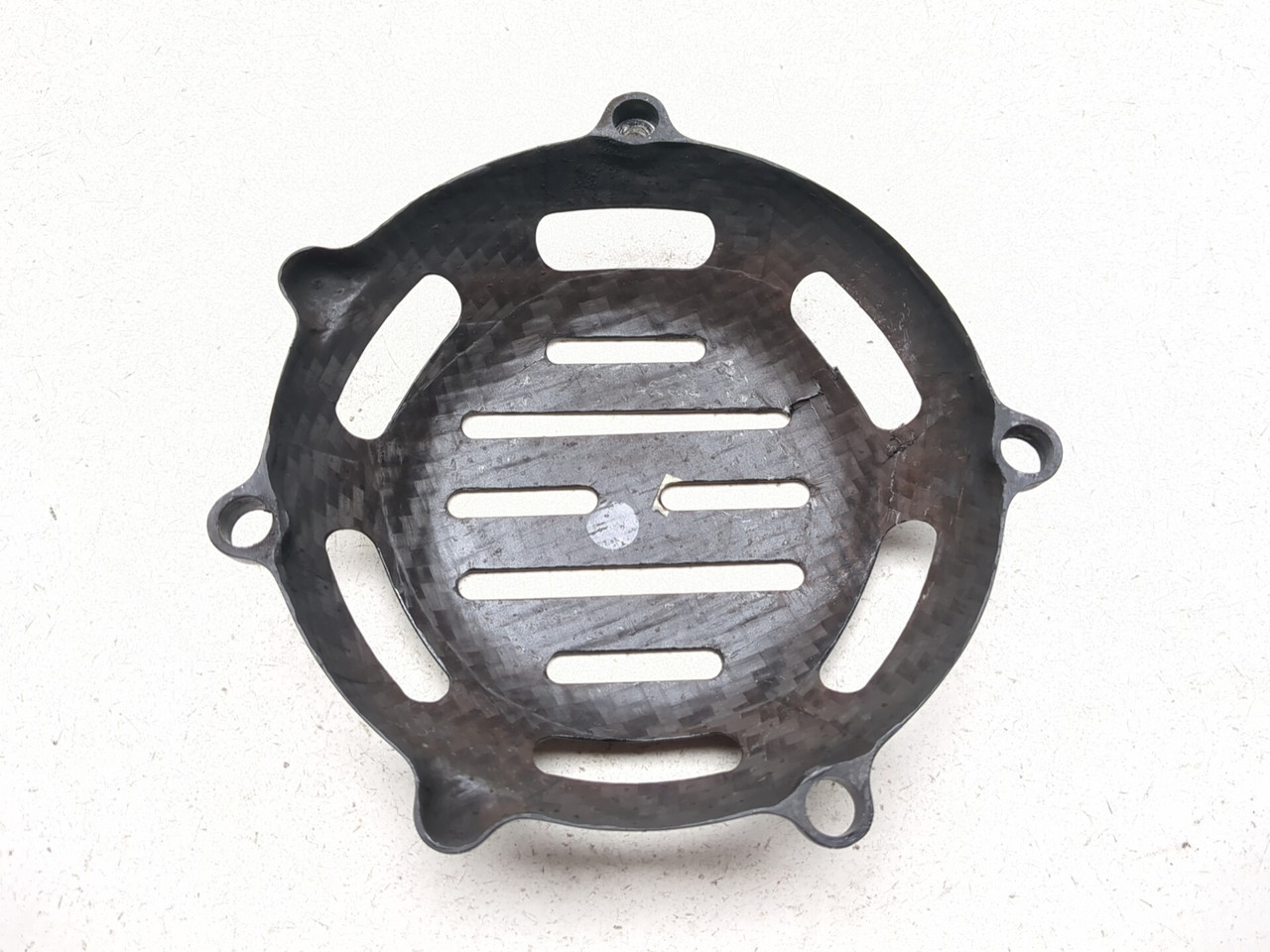 03-06 Ducati 749 999 Right Clutch Cover Carbon Fiber - Sun Coast