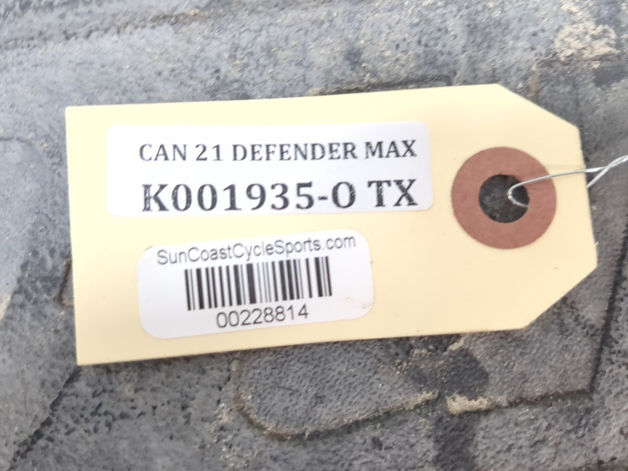 17-24 Can Am Defender Max HD10 Rear Tailgate Outer Door Panel