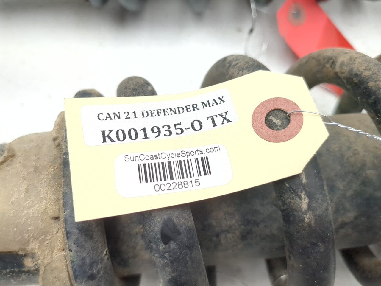 シムmax10.5° USベンタス6s ベルコア無し 17-24 Can Am Defender Max HD10 Rear Left Right Shock Absorber Pair