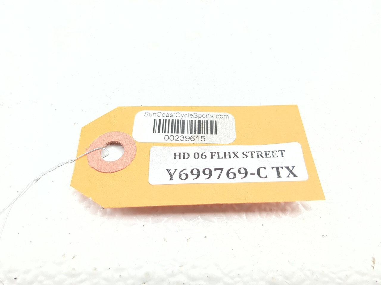 06-13 Harley Street Glide FLHX Front Ignition Switch Panel w/ No