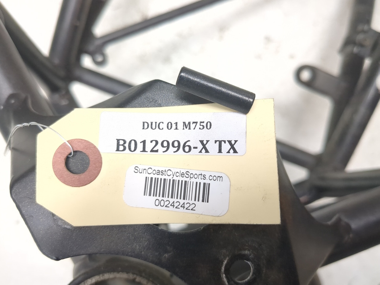 96-01 Ducati Monster 750 M750 Main Frame Chassis STRAIGHT SLVG