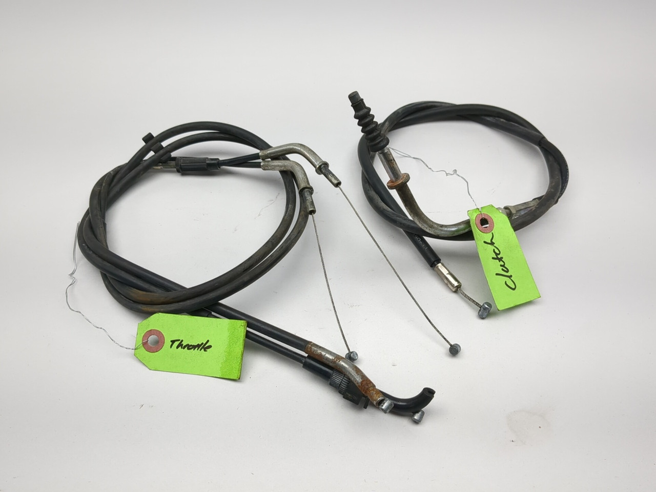 15-25 Kawasaki EN650 Vulcan S Throttle Clutch Cable Set 54012-0613