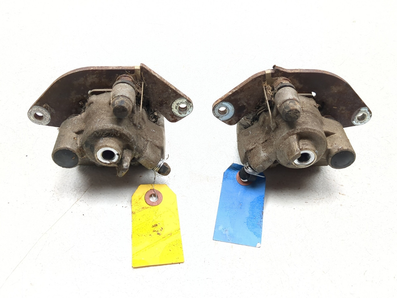 14-24 Honda TRX420FM2 FourTrax Rancher Front Brake Caliper Set