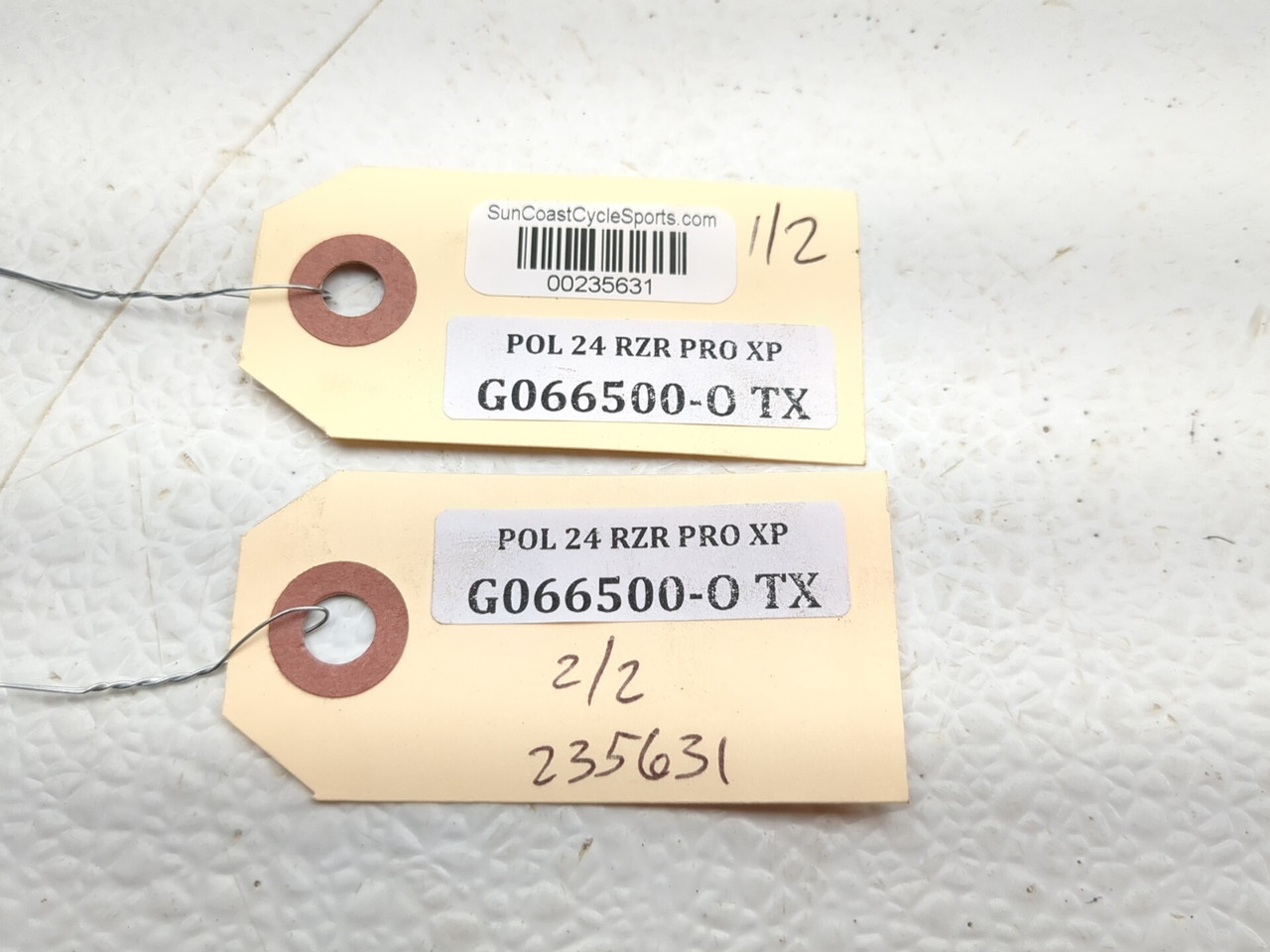 20-24 Polaris RZR Pro XP4 Rear Left Right Inner Fender Panel Set