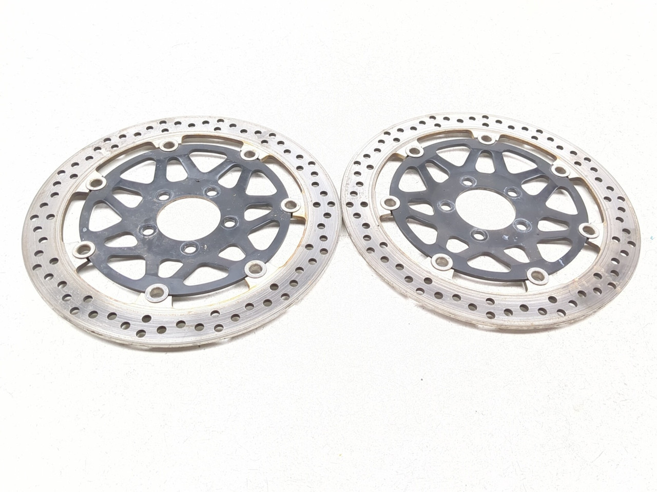 05-08 Kawasaki ZZR 600 Front Left Right Brake Rotor Disc Set 41080