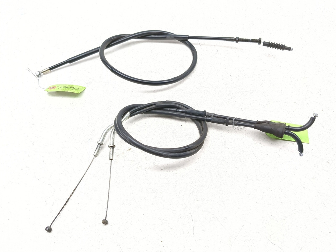 05-08 Kawasaki ZZR 600 Front Throttle Clutch Cable Set 54012-1630