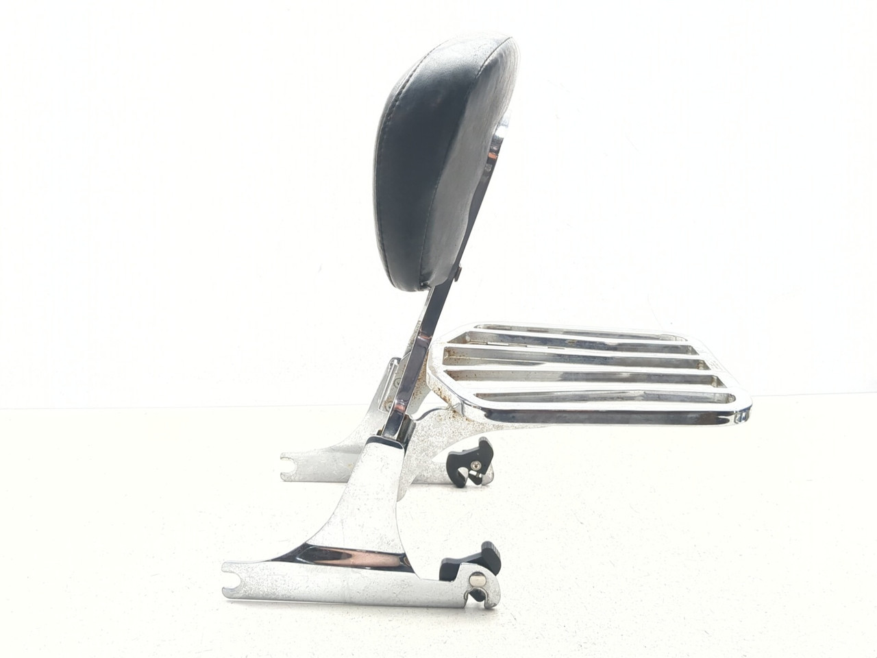 ^^③ 00-06 Harley-Davidson Fat Boy FLSTFI Rear Sissy Bar Luggage Rack