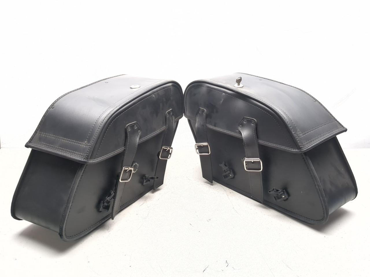 00-06 Harley Davidson Fat Boy FLSTFI Rear Left Right Viking Bags