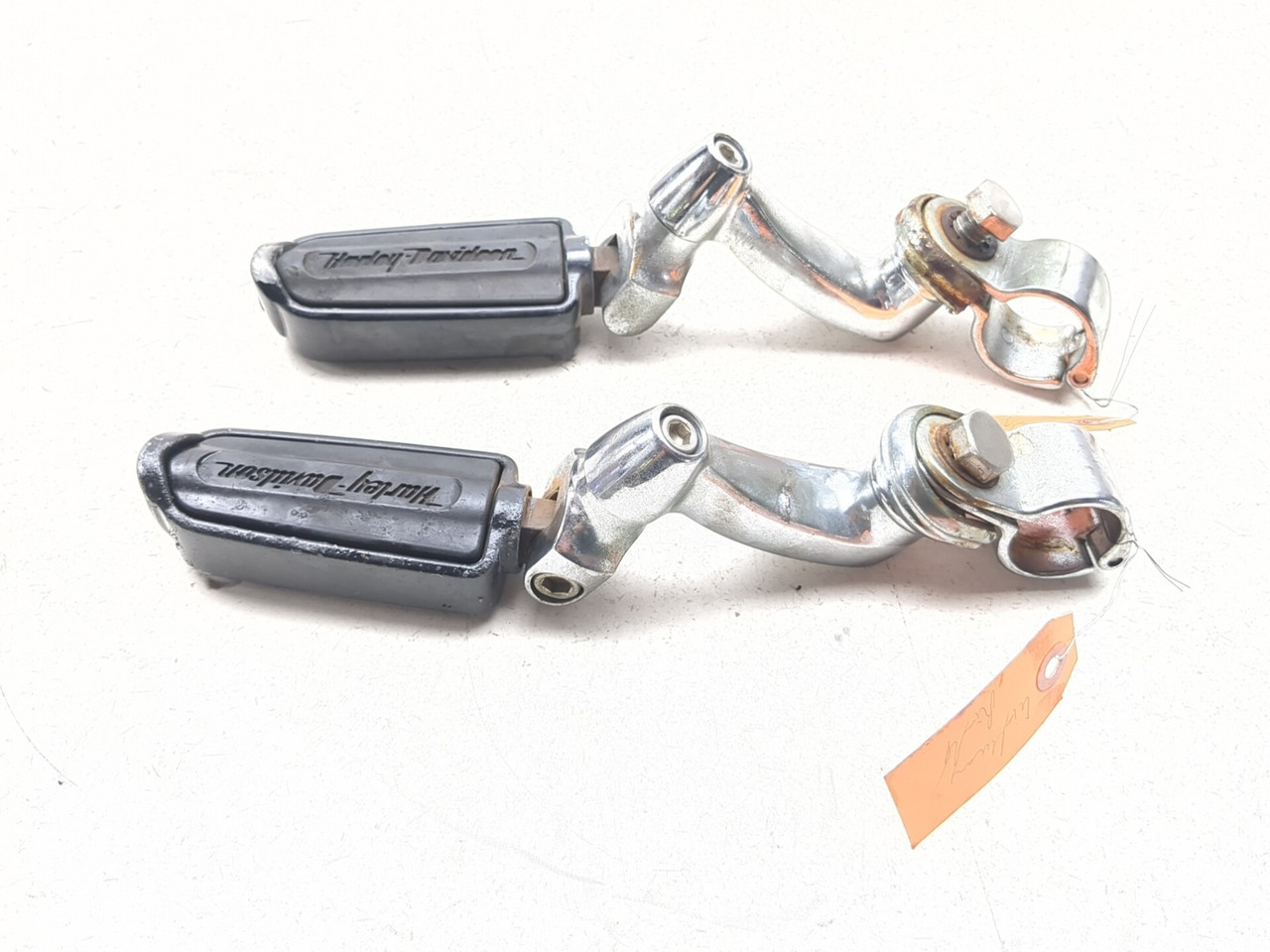 00-06 Harley-Davidson Fat Boy FLSTFI Front Left Right Highway Peg