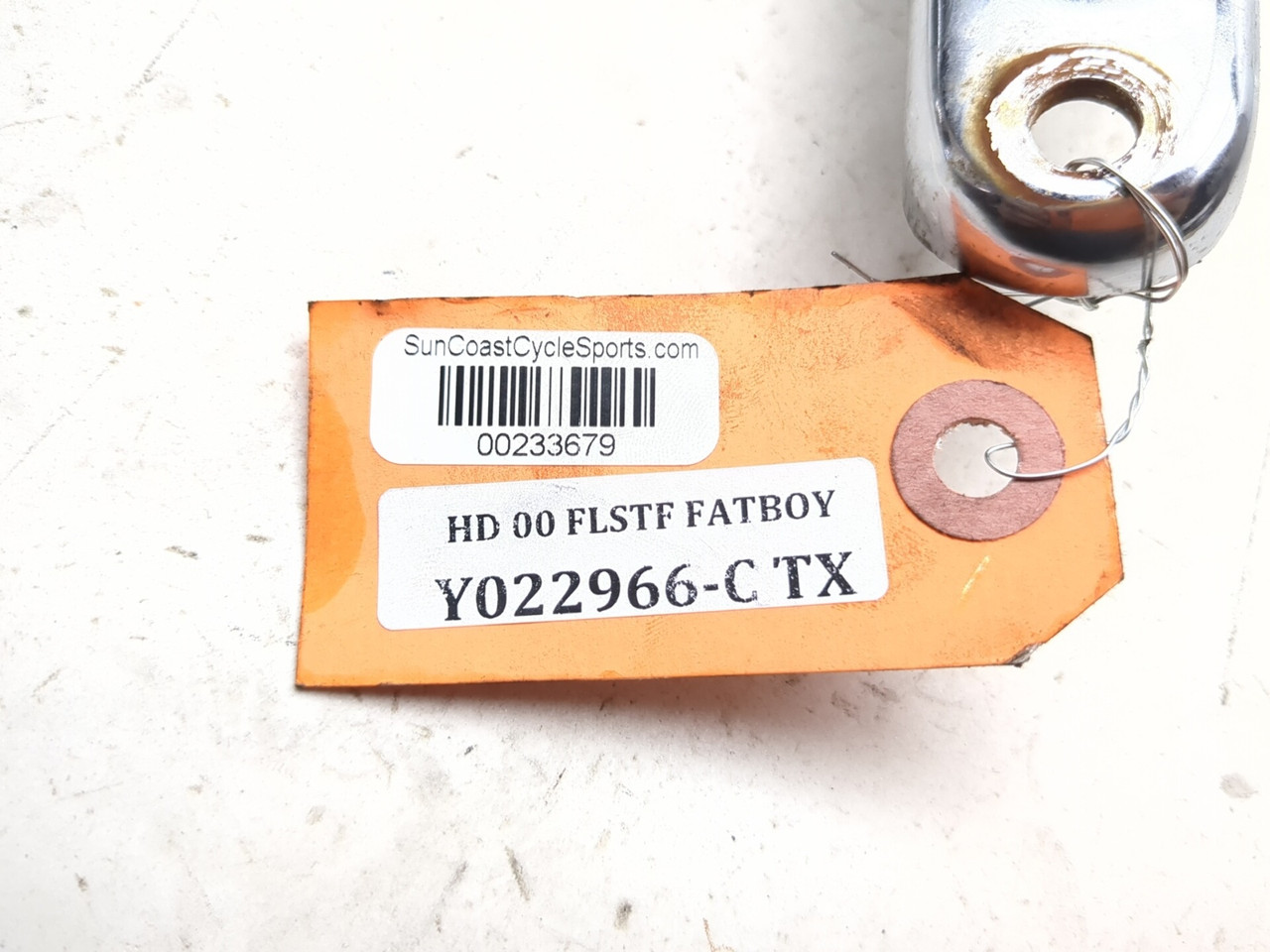 00-06 Harley Davidson Fat Boy FLSTFI Rear Left Right Fender Struts