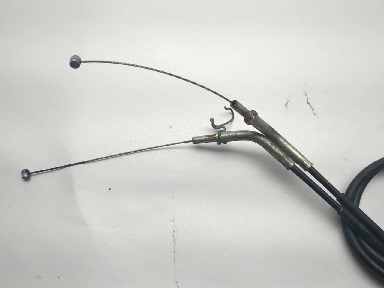 17-19 Kawasaki Z650 ER650 G Front Throttle Cable Pair w/ Clutch