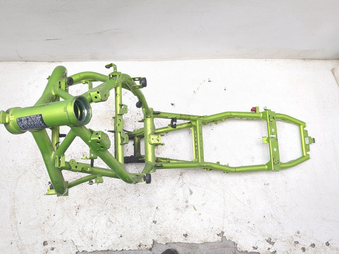17-19 Kawasaki Z650 ER650 G Main Frame Chassis STRAIGHT SLVG - Sun