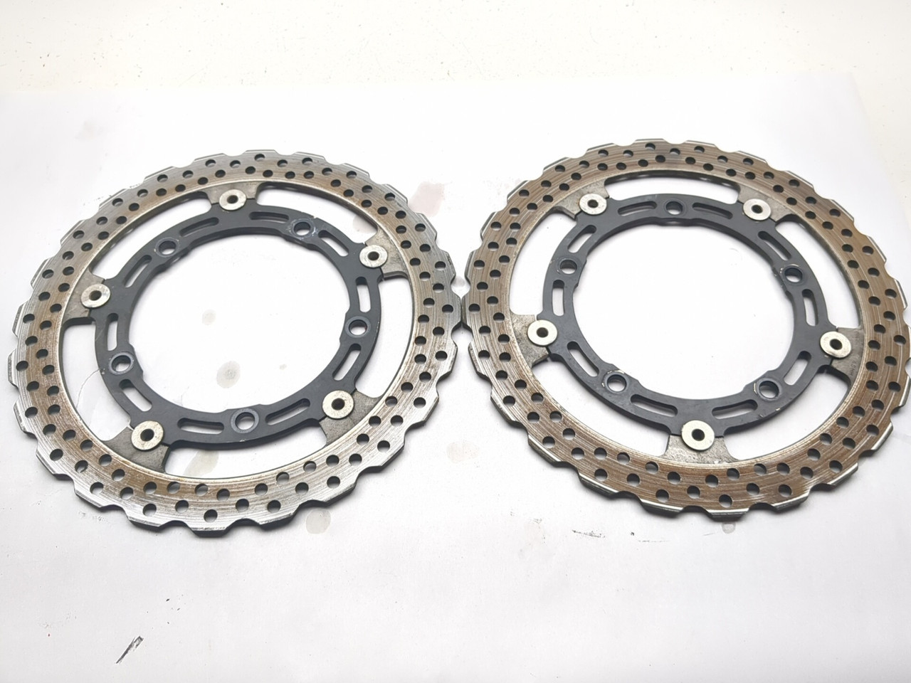 17-19 Kawasaki Z650 ER650 G Front Brake Rotor Disc Pair 41080-0666