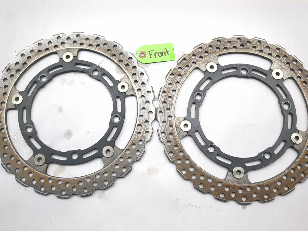 17-19 Kawasaki Z650 ER650 G Front Brake Rotor Disc Pair 41080-0666