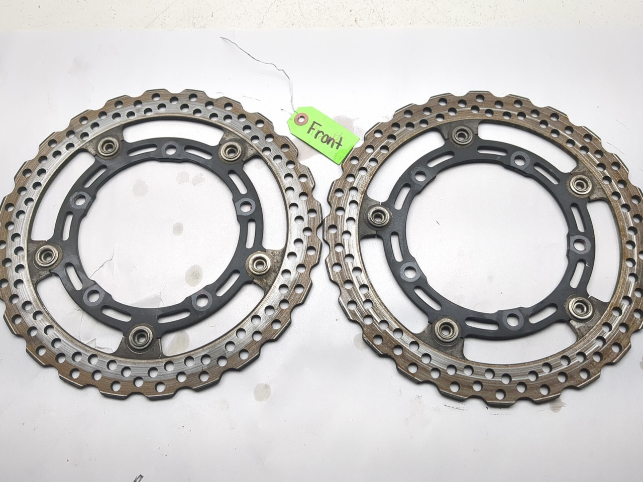 17-19 Kawasaki Z650 ER650 G Front Brake Rotor Disc Pair 41080-0666