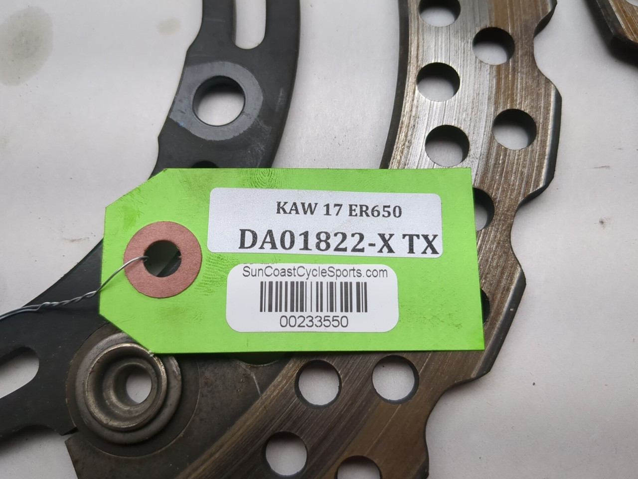 17-19 Kawasaki Z650 ER650 G Front Brake Rotor Disc Pair 41080-0666