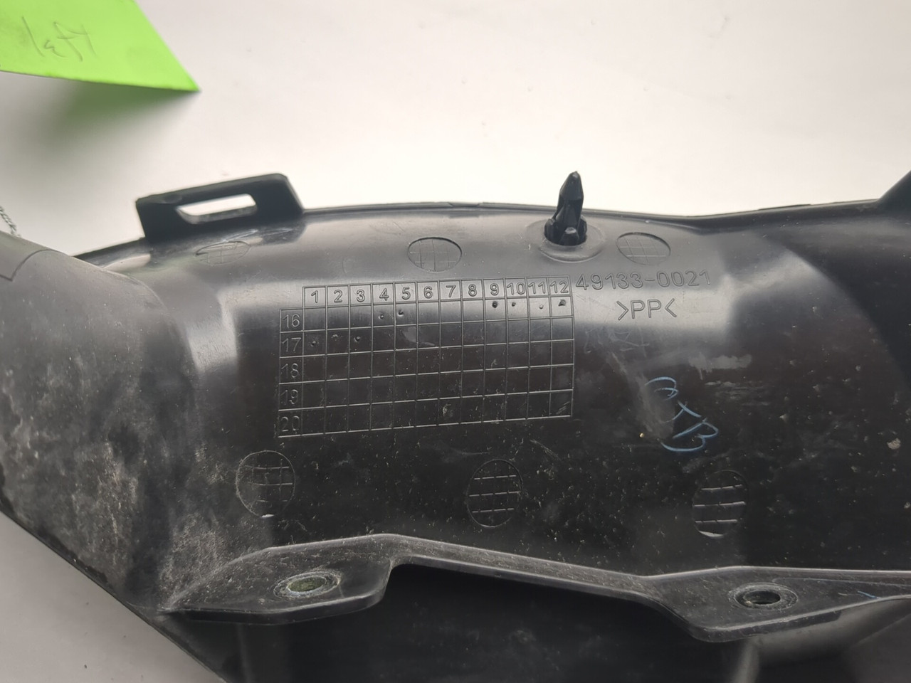17-19 Kawasaki Z650 ER650 G Front Left Right Inner Panel Fairing