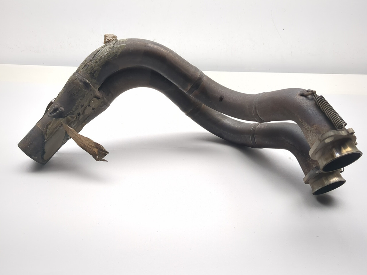 17-19 Kawasaki Z650 ER650 G Front Exhaust Header Can Pipe Slip-On