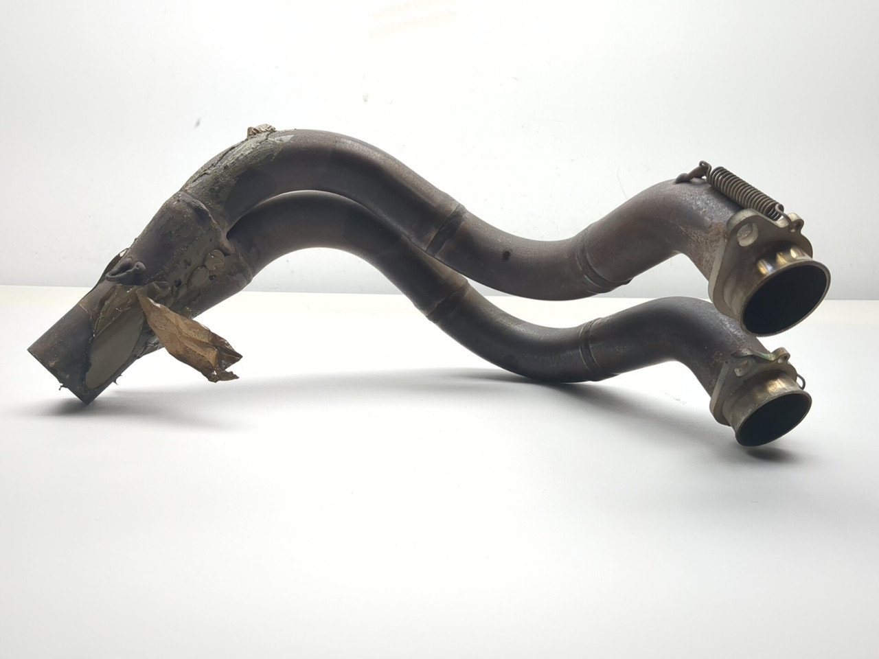 17-19 Kawasaki Z650 ER650 G Front Exhaust Header Can Pipe Slip-On