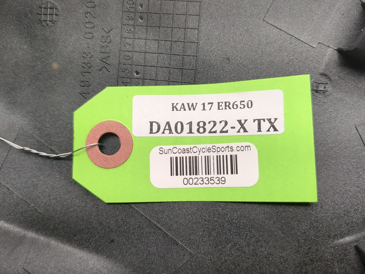 17-19 Kawasaki Z650 ER650 G Front Left Right Radiator Shroud