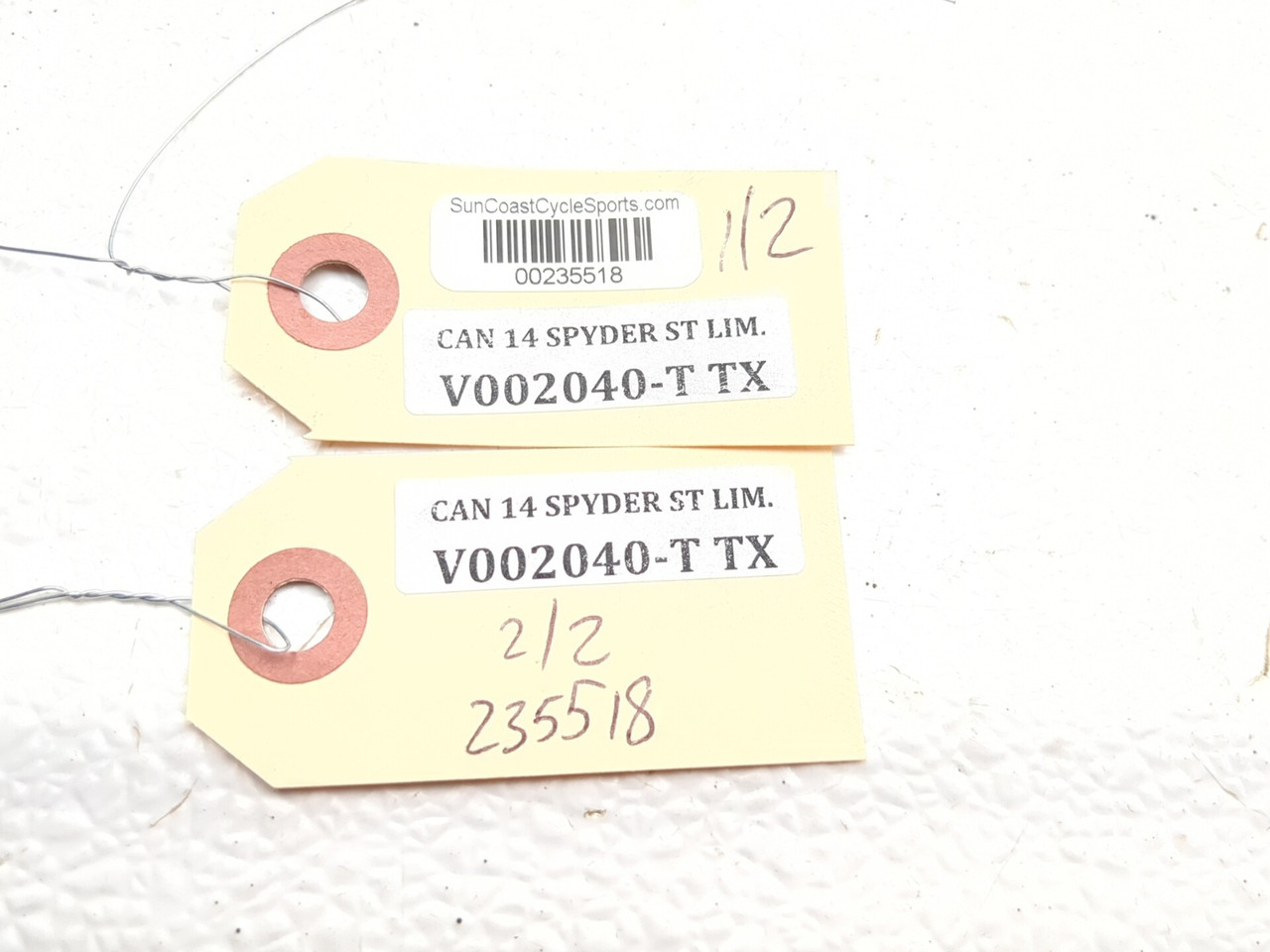 13-16 Can Am Spyder ST Limited Fox Front Left Right Shock Absorber