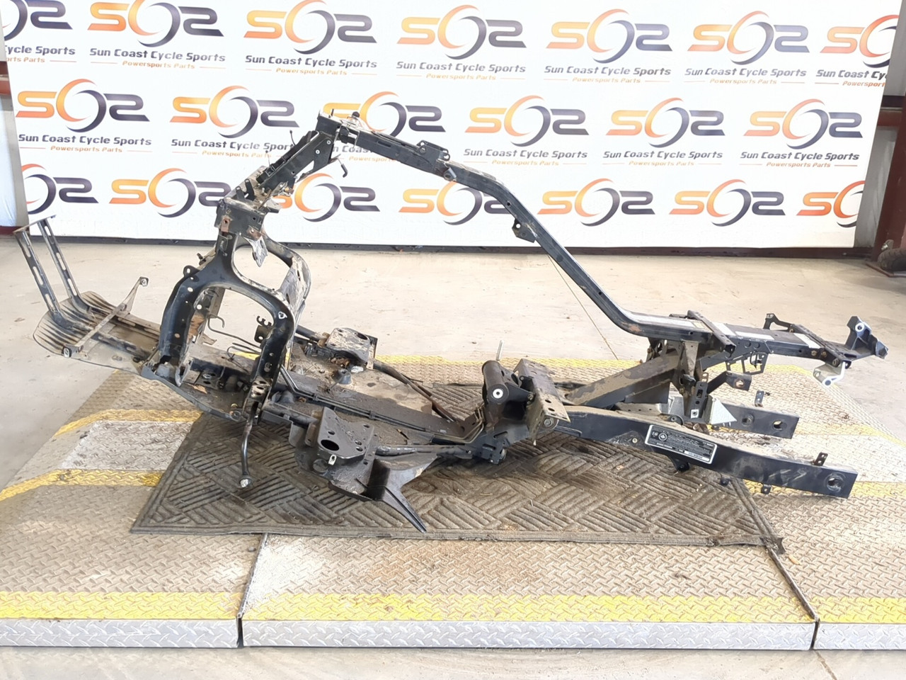 13-16 Can Am Spyder ST Limited Main Frame Chassis STRAIGHT CLN