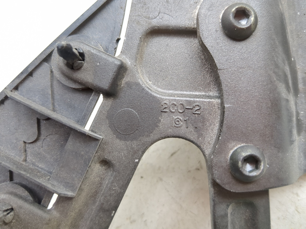 Meeeセット 06-08 Yamaha YZF-R6R YZF R6 Left Right Rearset Foot Bracket Pair