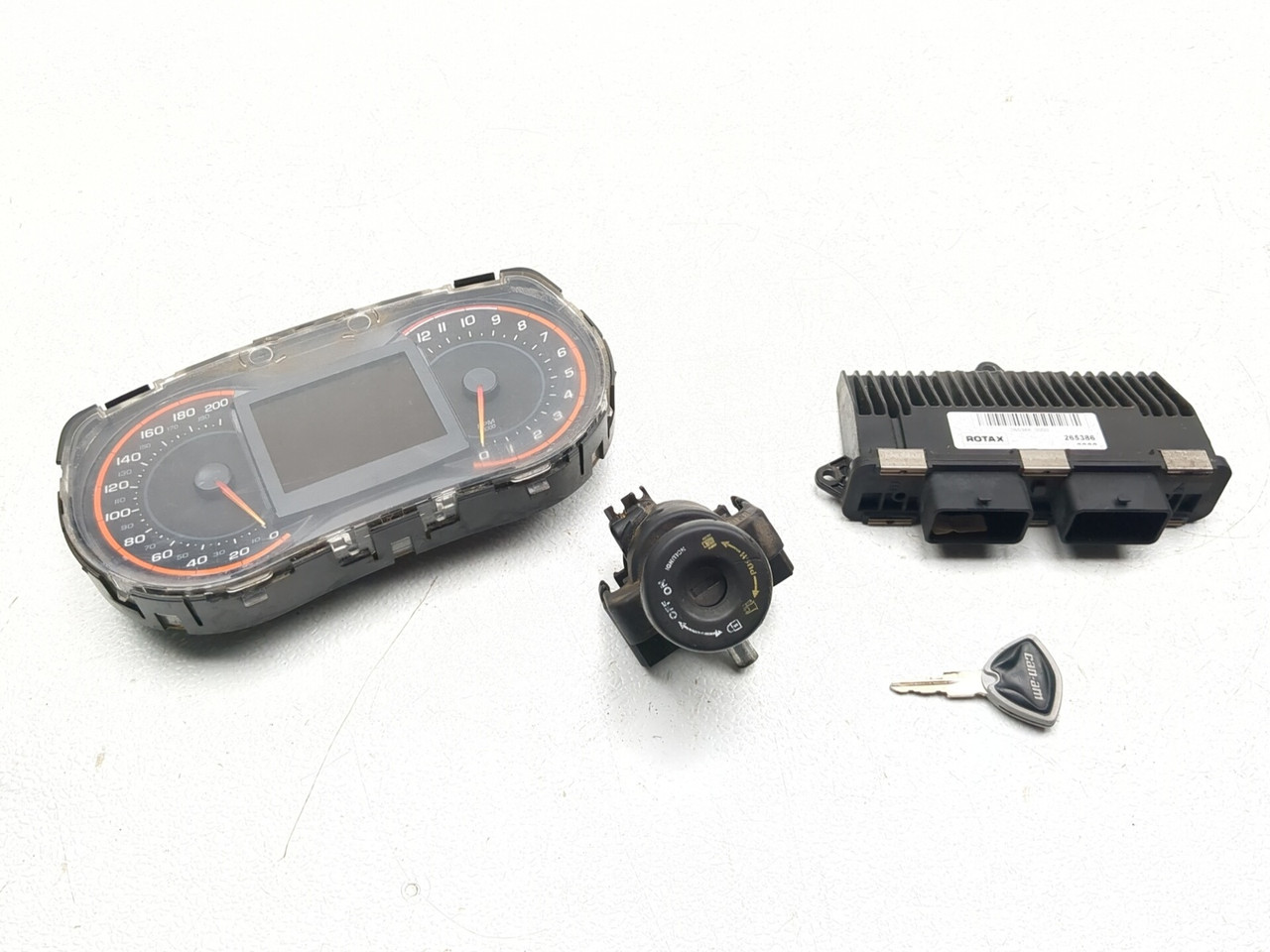 13-16 Can-Am Spyder ST Limited Front Cluster Gauge ECU Ignition