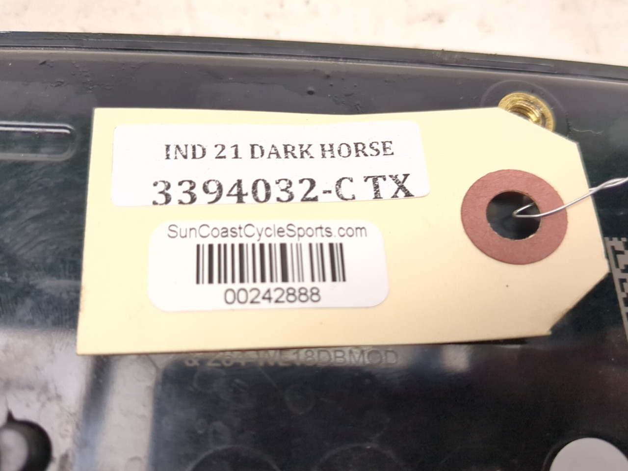 20-24 Indian Challenger Dark Horse Front Ride Command Display