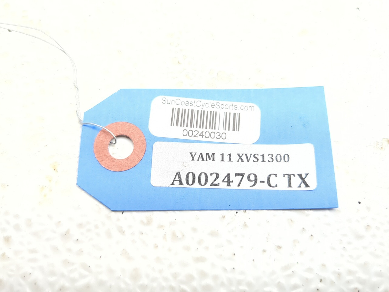 07-17 Yamaha V Star XVS1300 CU Stryker Triple Tree Lock Set 3D8