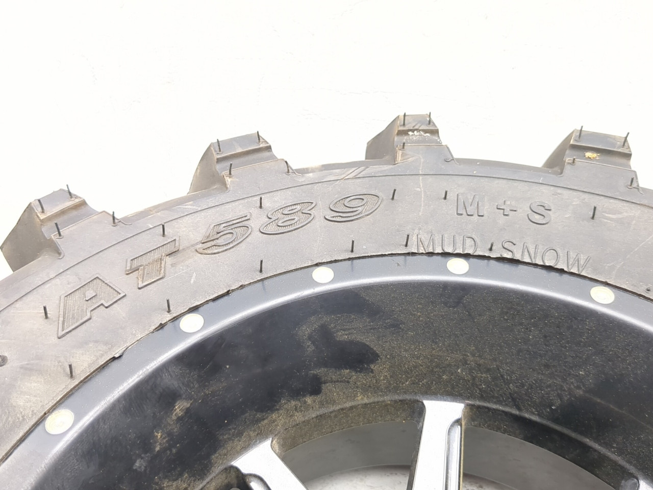Front Rear Wheel Rim 14X7.00 STRAIGHT AT 589 Front Rear Tire 27X11