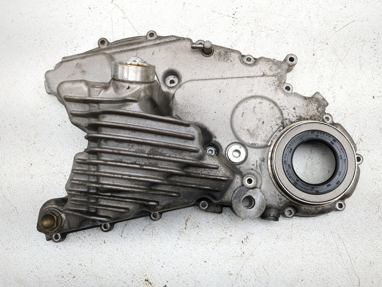 16-20 BMW C650 Sport Rear Left Gearbox Cover 11148549446 - Sun