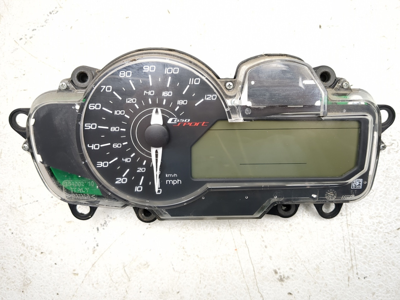 100デジタル 16-20 BMW C650 Sport Front Speedometer Tach Dash Cluster Gauge