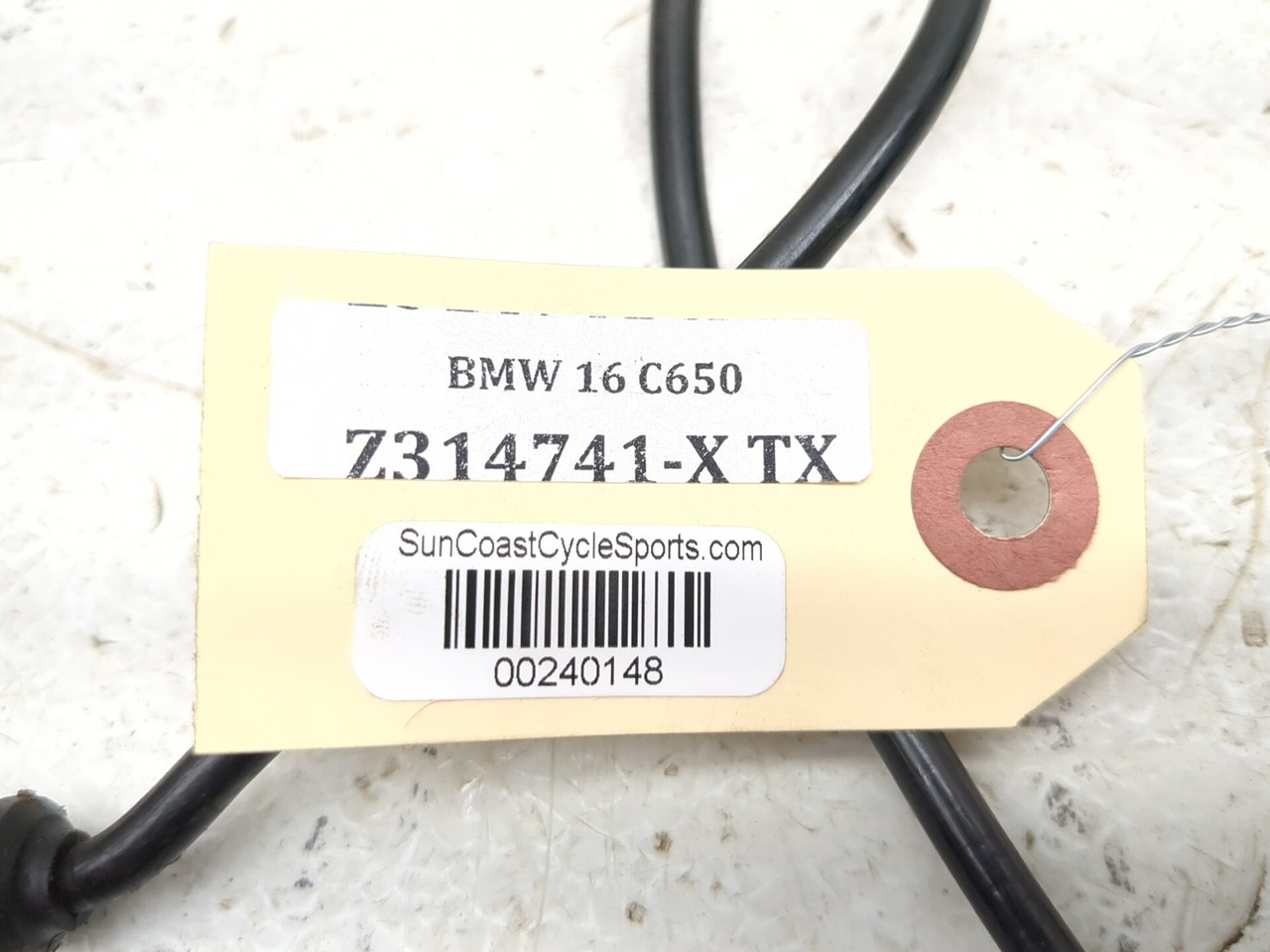 16-20 BMW C650 Sport Front Rear ABS Wheel Speed Sensor 34527715117