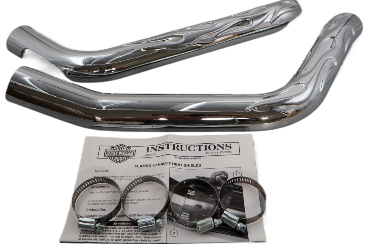 00-06 Harley-Davidson Softail FXST Fxstb Fxsts Exhaust Heat Shield