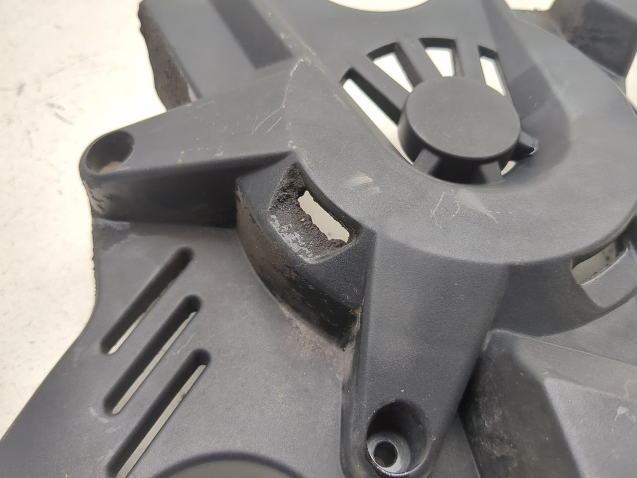 13-18 BMW F800GS Adventure Left Front Sprocket Cover Guard
