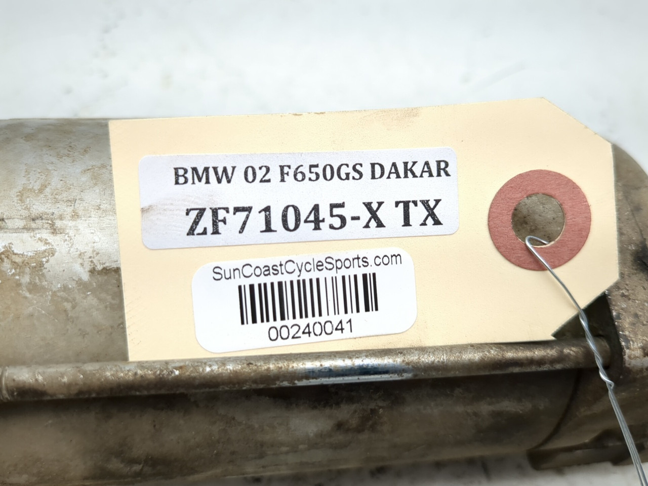 00-07 BMW F650GS Dakar Starter Motor 12412343511 - Sun Coast Cycle