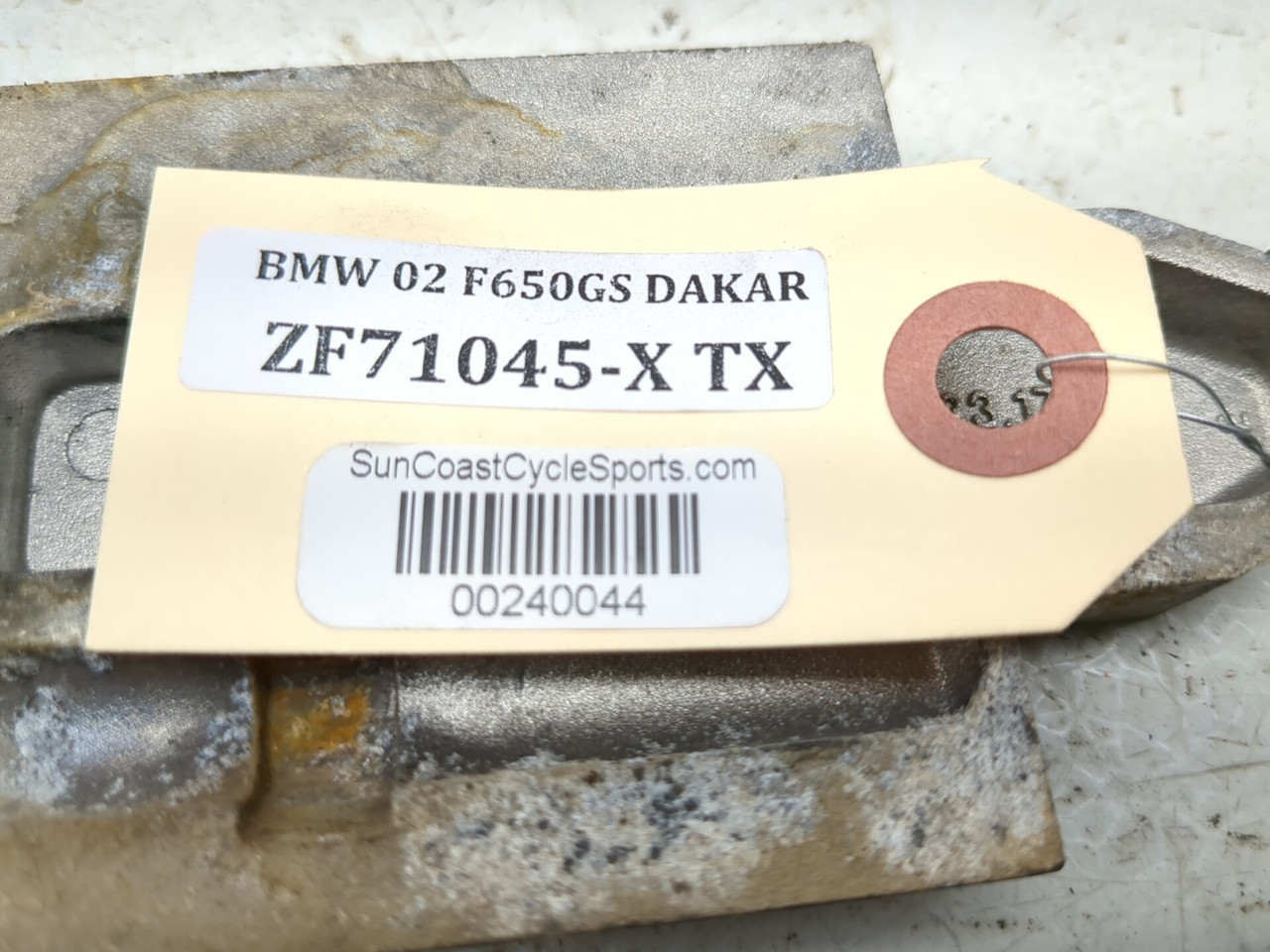 00-07 BMW F650GS Dakar Rear Chain Adjuster Block 33177650079