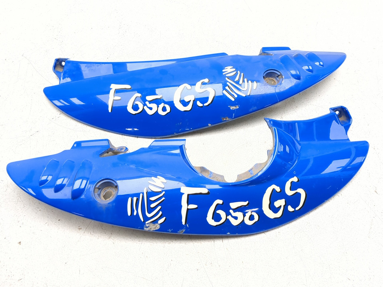 ナイン 00-07 BMW F650GS Rear Left Right Tail Fairing Panel Set