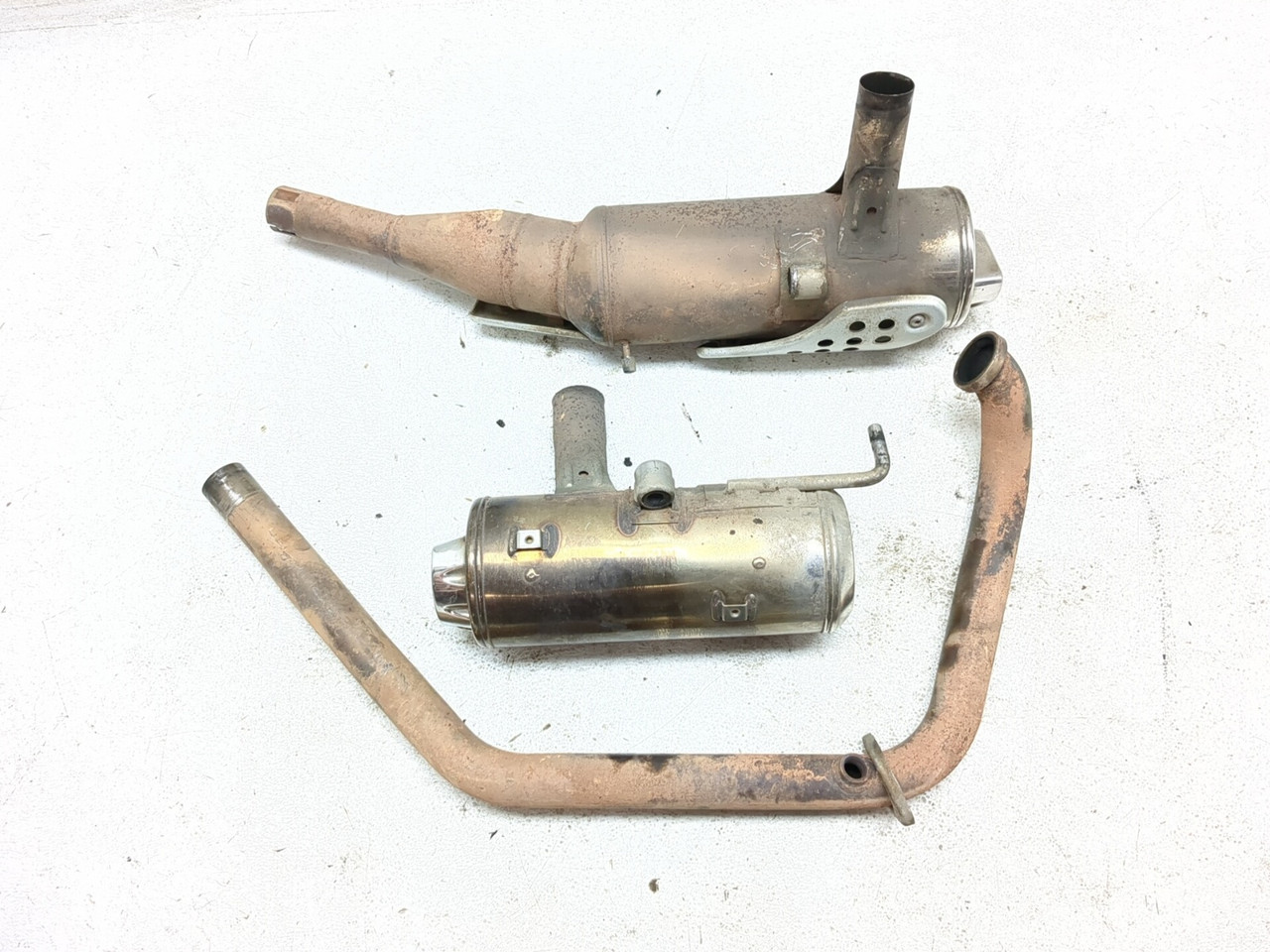 00-07 BMW F650GS Dakar Exhaust Mufflers Header Pipe Set