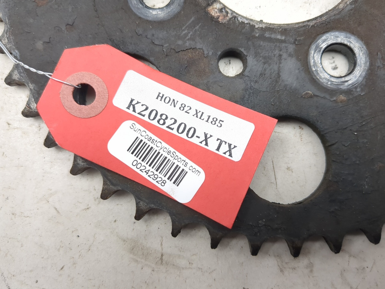 79-83 Honda XL185 XL185S Rear Sprocket JTR26950 - Sun Coast Cycle