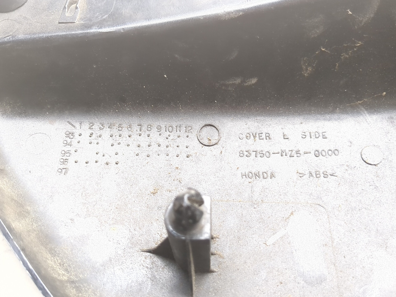 94-03 Honda Magna 750 VF750C Left Right Side Cover Set 83750-MZ5