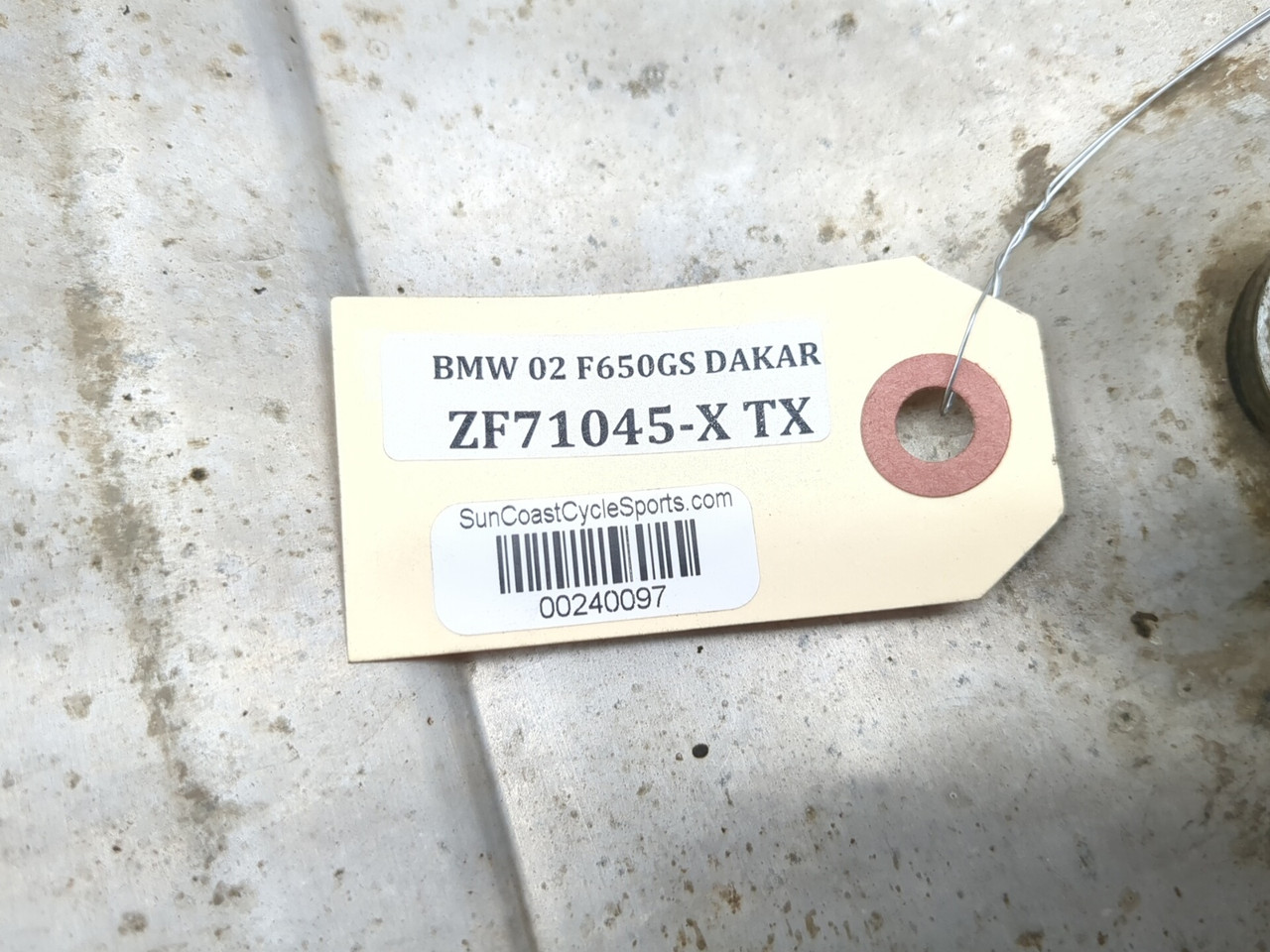 00-07 BMW F650GS Dakar Lower Skid Plate 51477655605 - Sun Coast